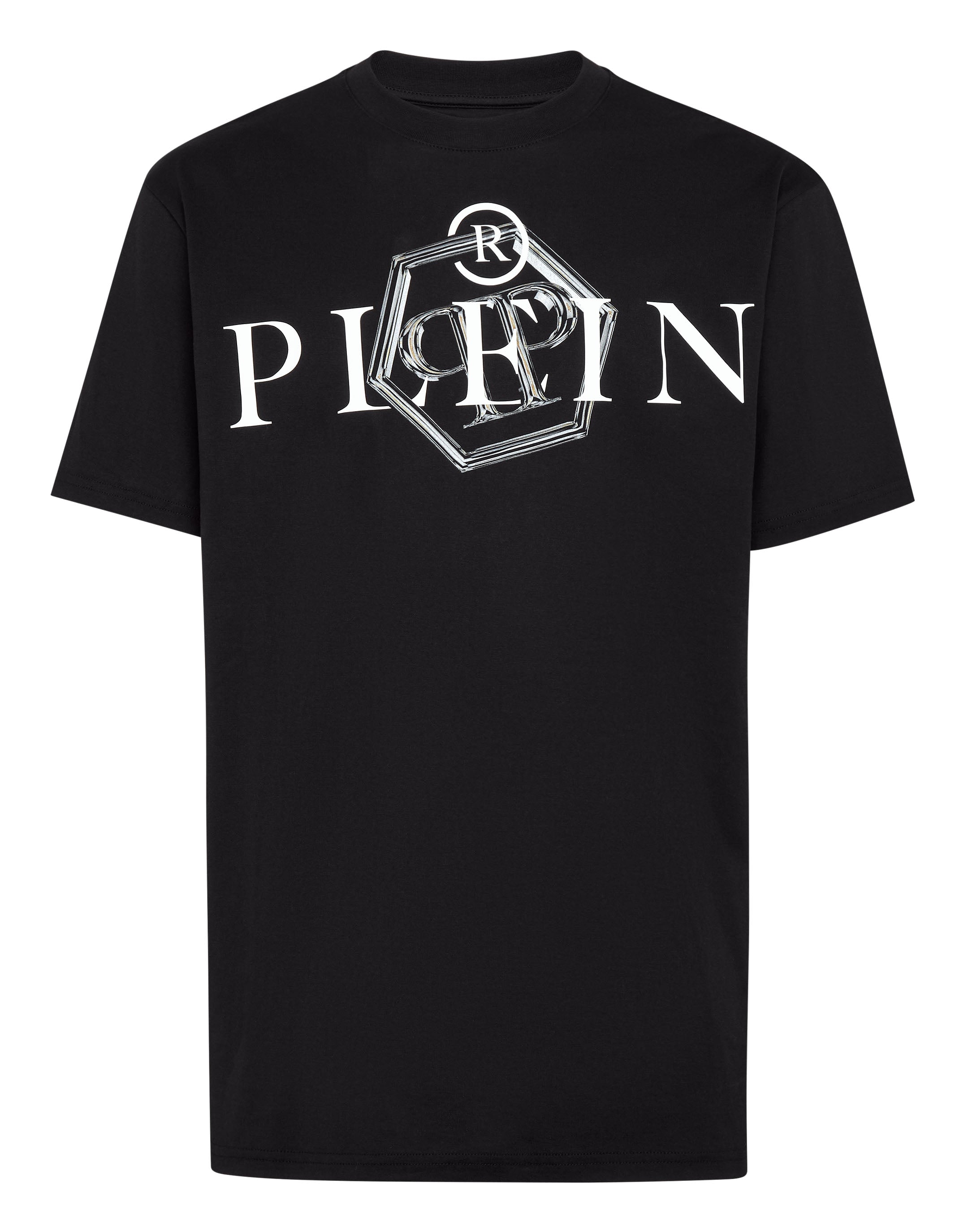 

Футболка с круглым вырезом SS Philipp Plein TM, цвет Black / White