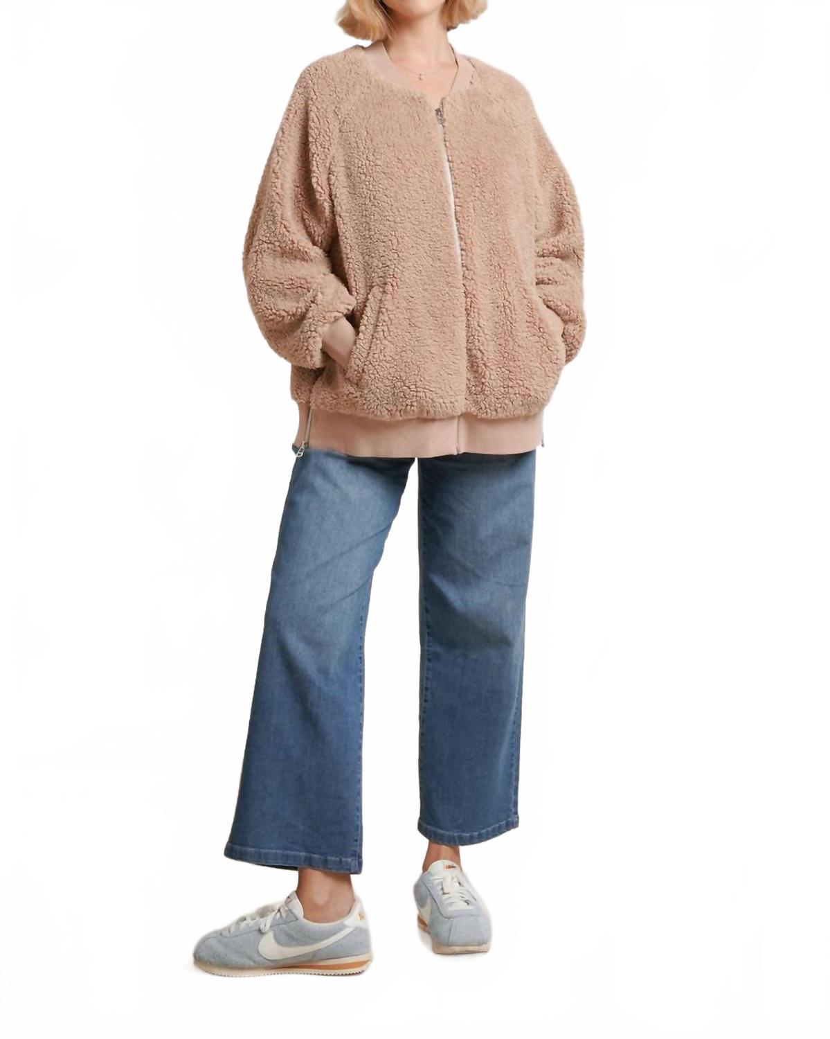 

Уютная куртка «До и после» в серо-коричневом цвете Nom Maternity, серо-коричневый