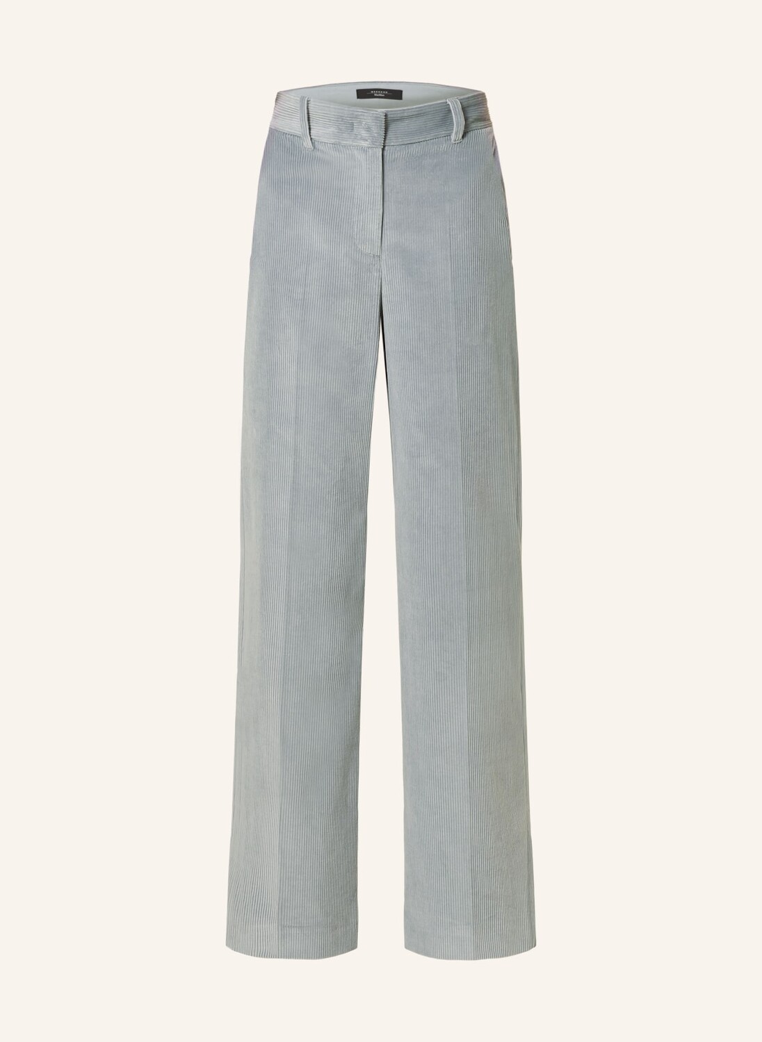 

Брюки Марлен Таня из вельвета. Weekend Max Mara, серый
