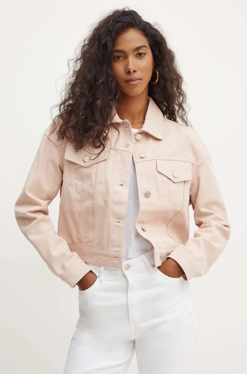 

Джинсовая куртка Armani Exchange, розовый