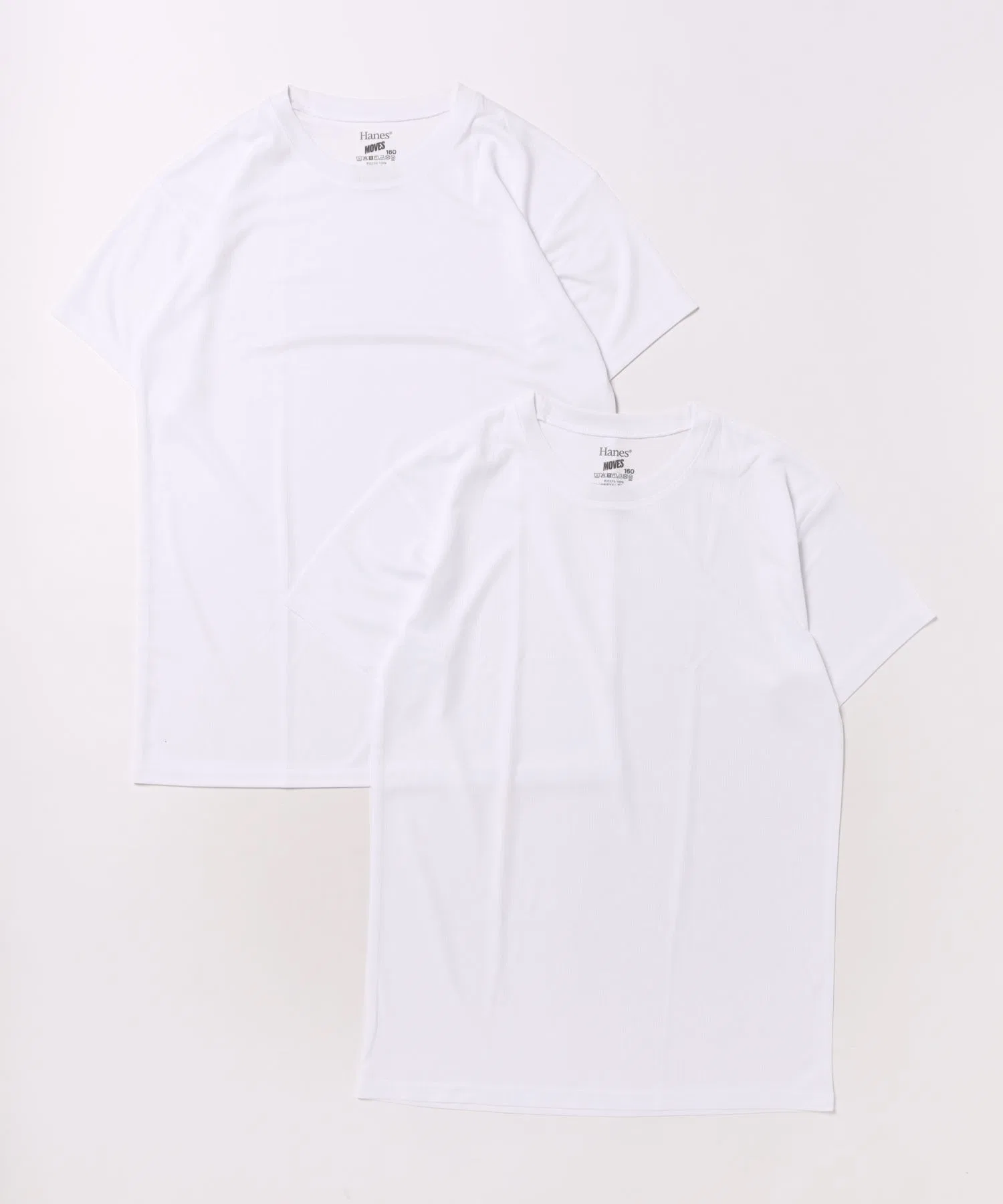 Детская футболка-сетка HANES MOVES 2P для детей белая