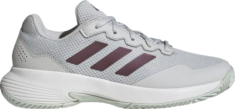 Кроссовки Wmns GameCourt 2.0 'Grey Aurora Metallic', серый