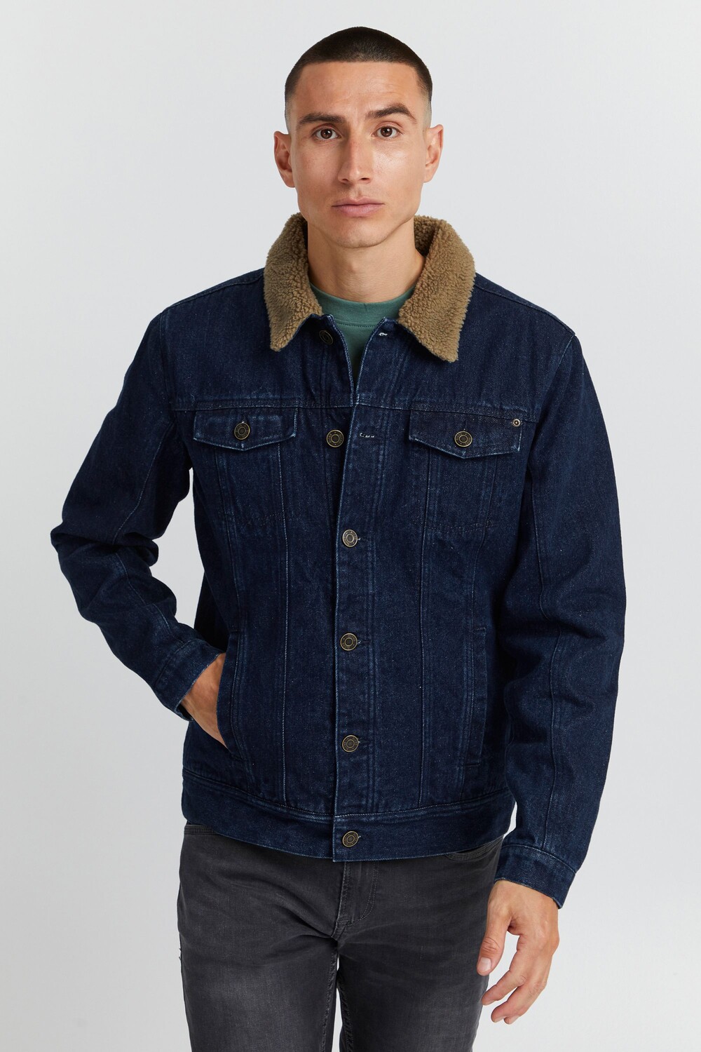 

Куртка BLEND Jeansjacke Denim jacket 20714439, синий