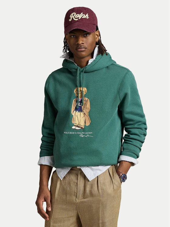 

Свитшот regular fit 710973162001 Polo Ralph Lauren, зелёный