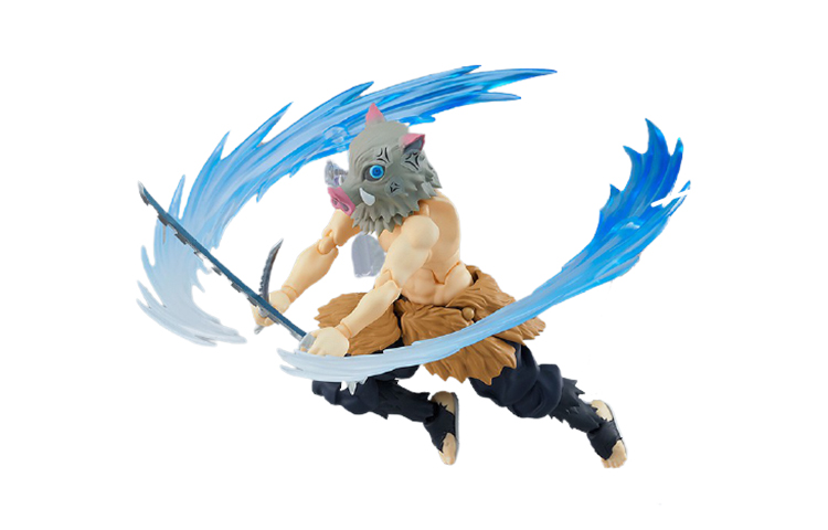 

Фигурка Inosuke Hashibira Figma 533 Demon Slayer Kimetsu No Yaiba, двойная версия MAX Factory, Inosuke Hashibira-DX Edition