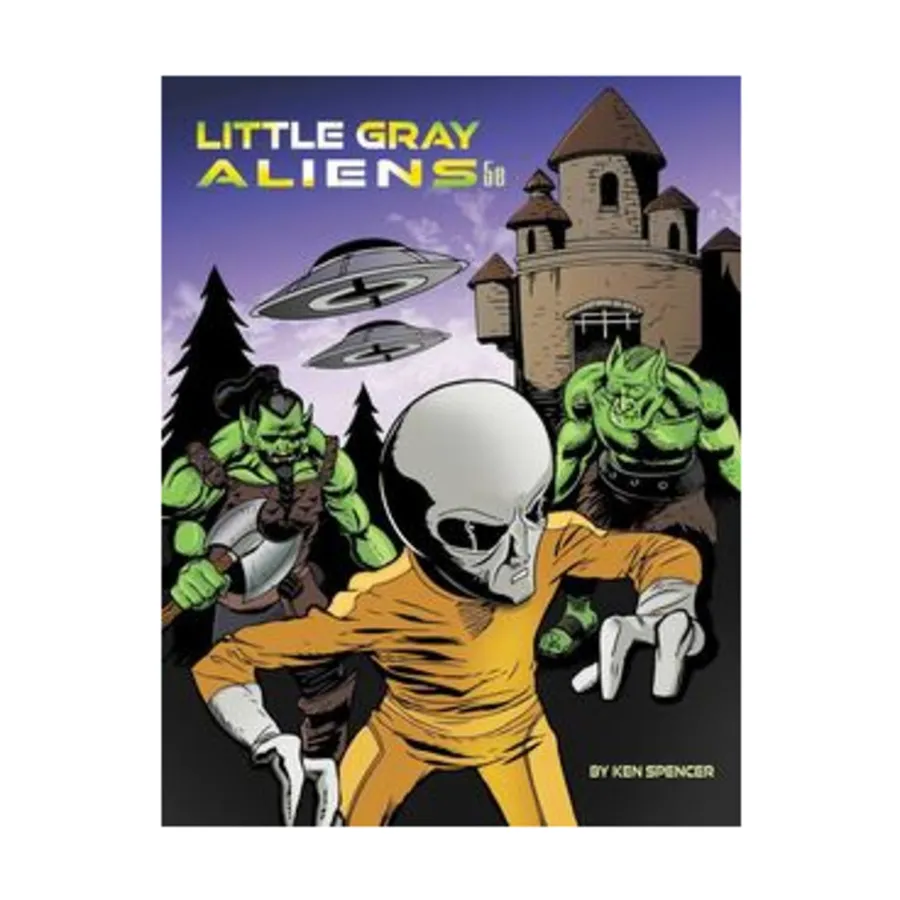 

Little Gray Aliens (5E), Play Weird RPG, мягкая обложка