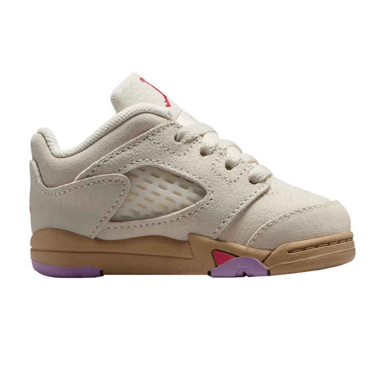 

Кроссовки Air Jordan 5 Retro Low TD 'Peanut Butter & Jelly', кремовый