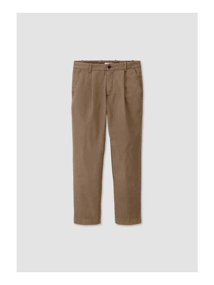 

Тканевые брюки Hessnatur Chino RON Relaxed aus reiner Bio Baumwolle, кэмел