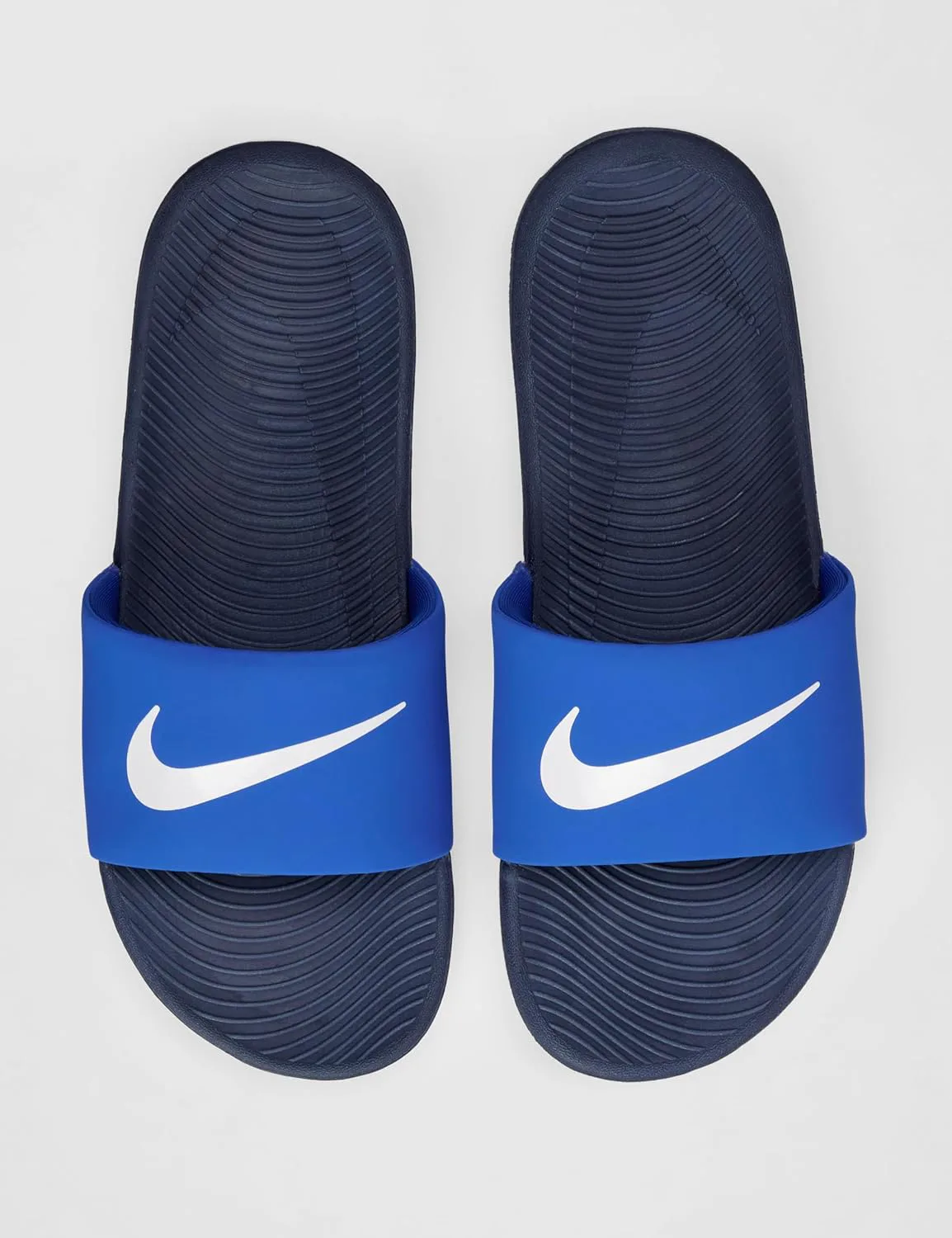 Сандалии Nike Kawa для детей, белый/синий — фото 4