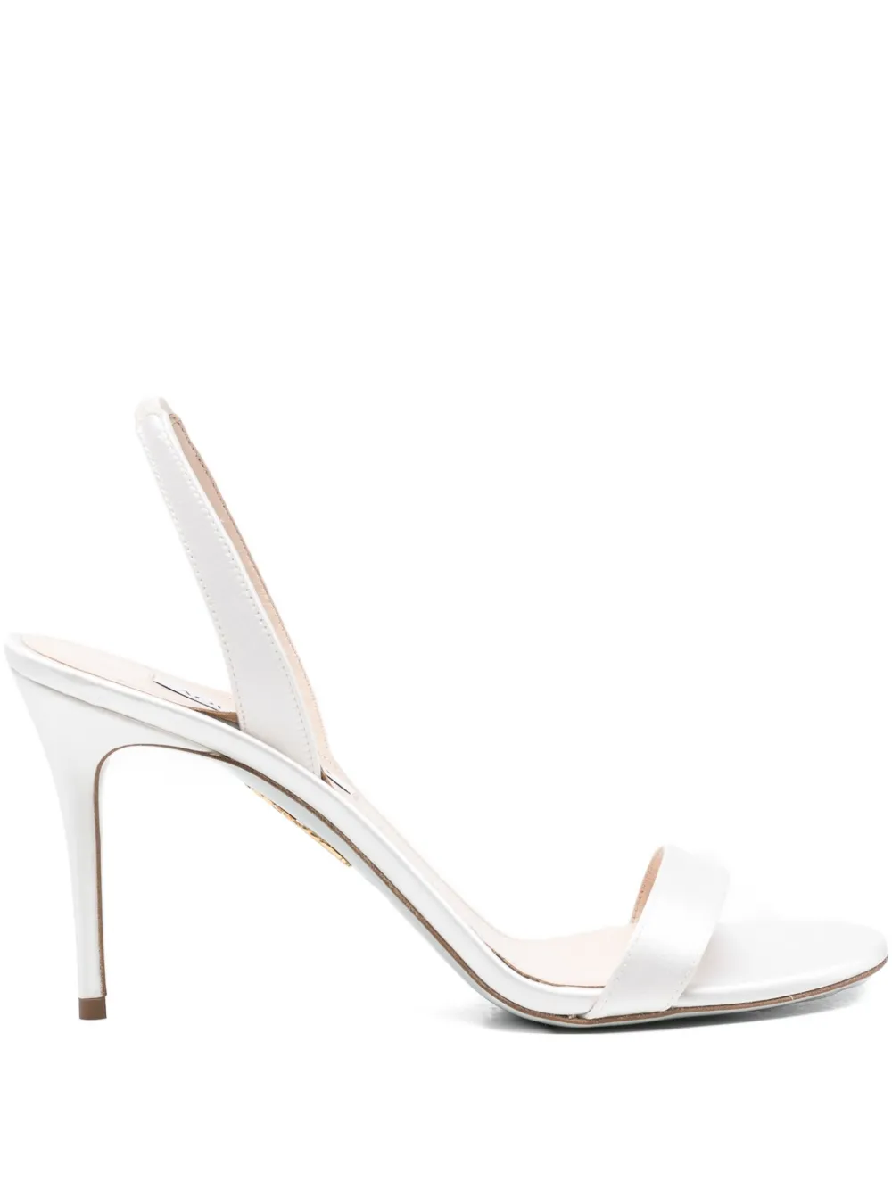 Босоножки So Nude 100 Aquazzura, белый