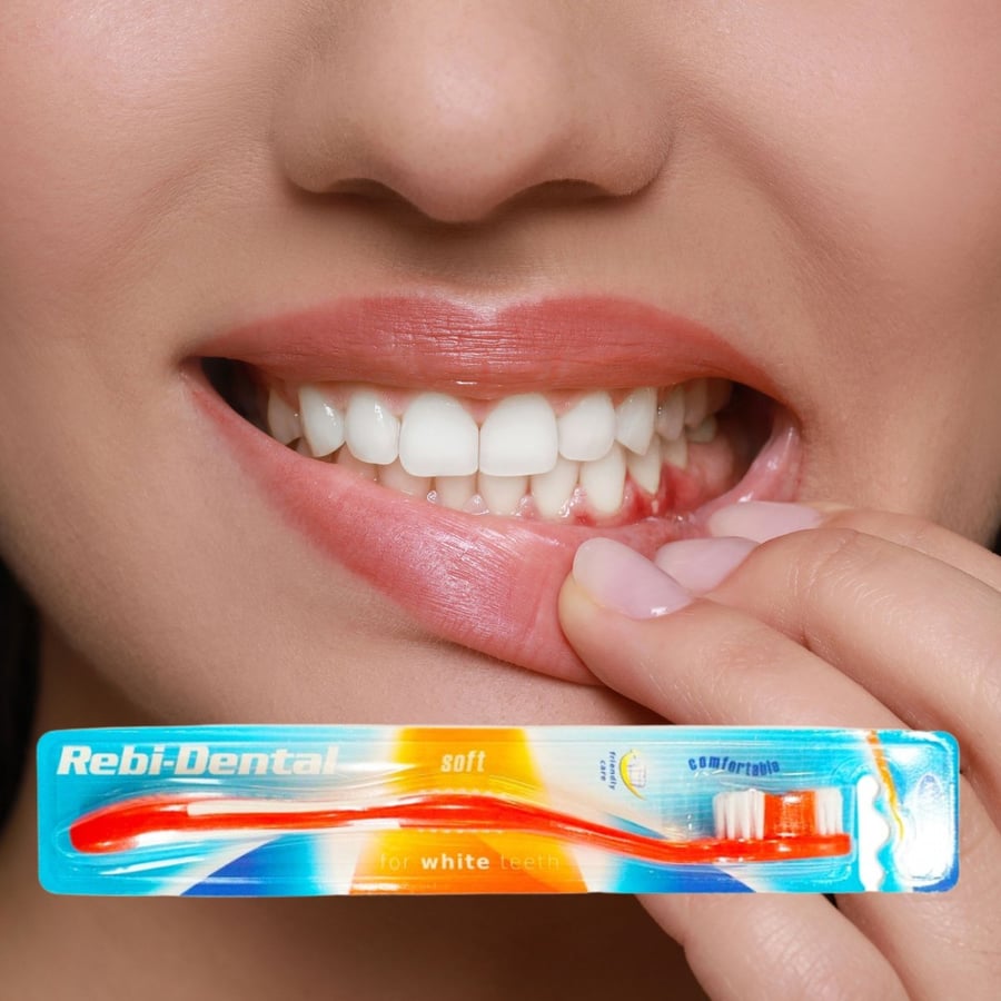 Зубная щетка Mattes Rebi-Dental Soft M-43 Мягкая — фото 2