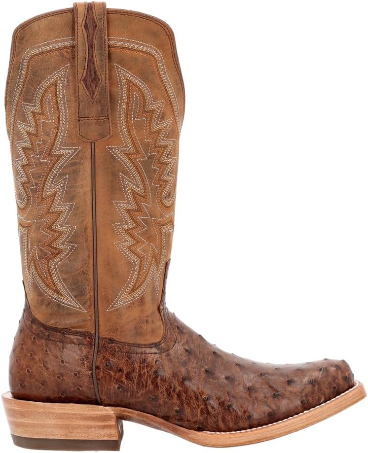 

Мужские вестерн-сапоги Durango PRCA с полной шкурой страуса, Kango Tobacco and Rust