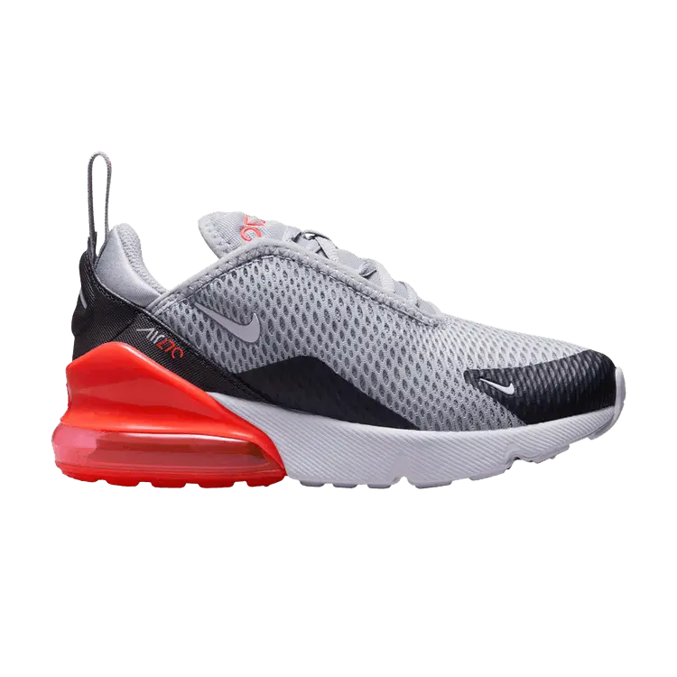 

Кроссовки Nike Air Max 270 PS Wolf Grey Bright Crimson, серый