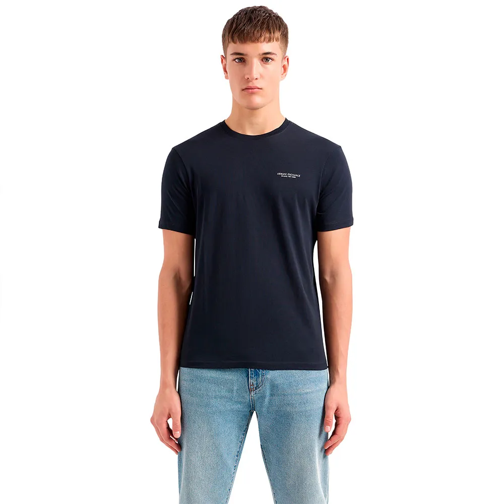 

Футболка с коротким рукавом Armani Exchange Basic, синий