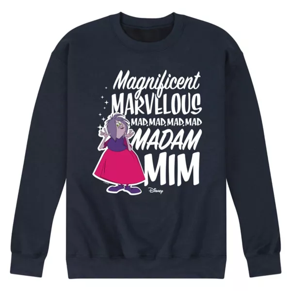 

Великолепная мужская флисовая толстовка «Меч в камне мадам мин.» Disney, синий