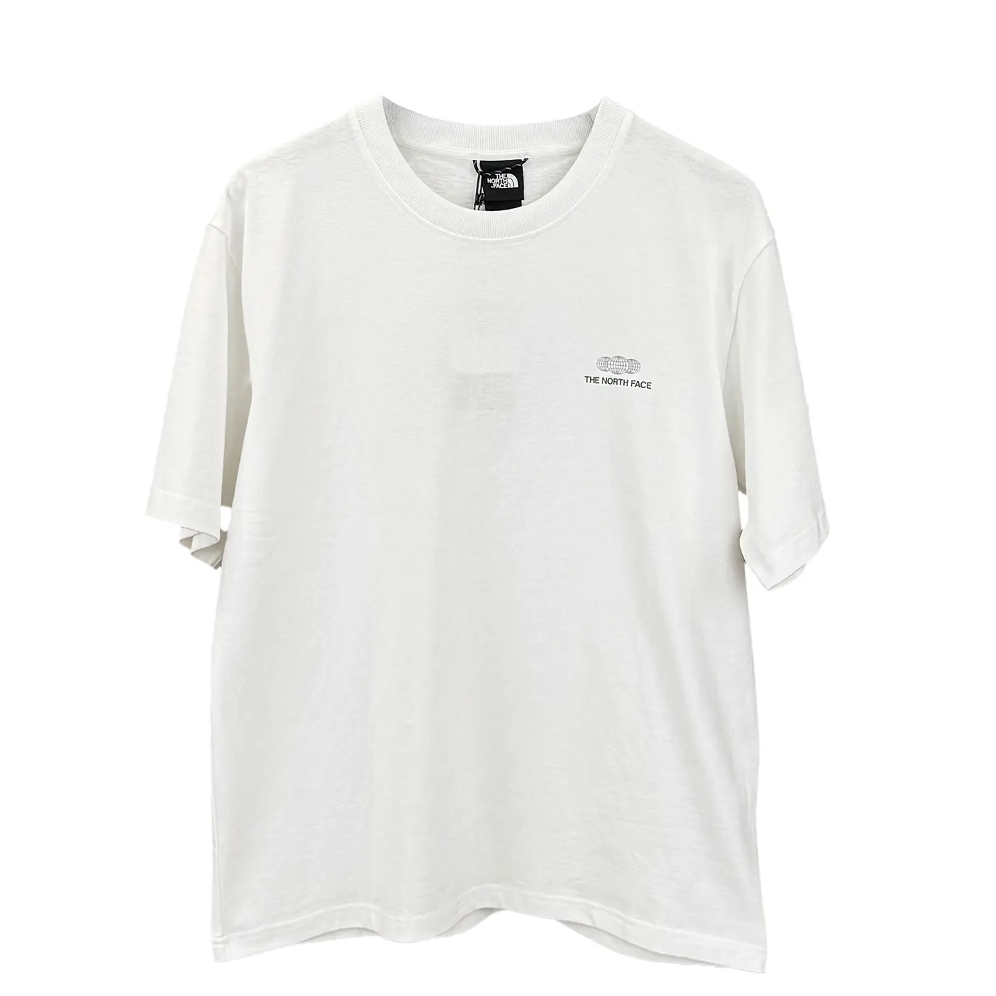 

The North Face Футболки унисекс, белый цвет, круглый вырез, умеренный прямой крой