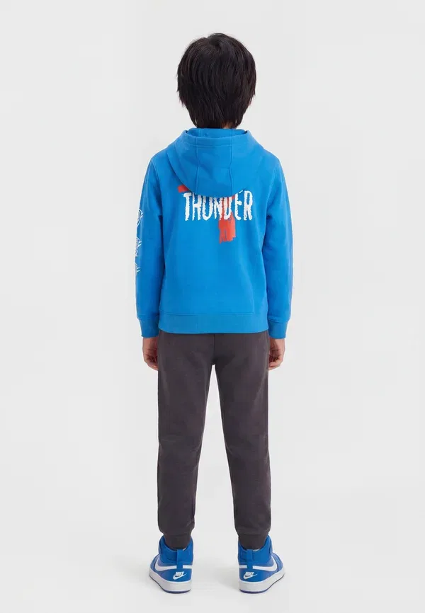 Толстовка Nike Performance NBA Oklahoma City Thunder Club, сигнальный синий — фото 2