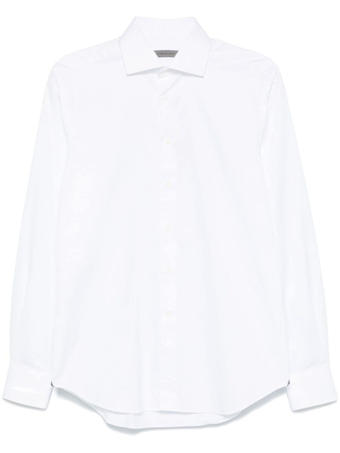 

Corneliani саржевая рубашка, белый