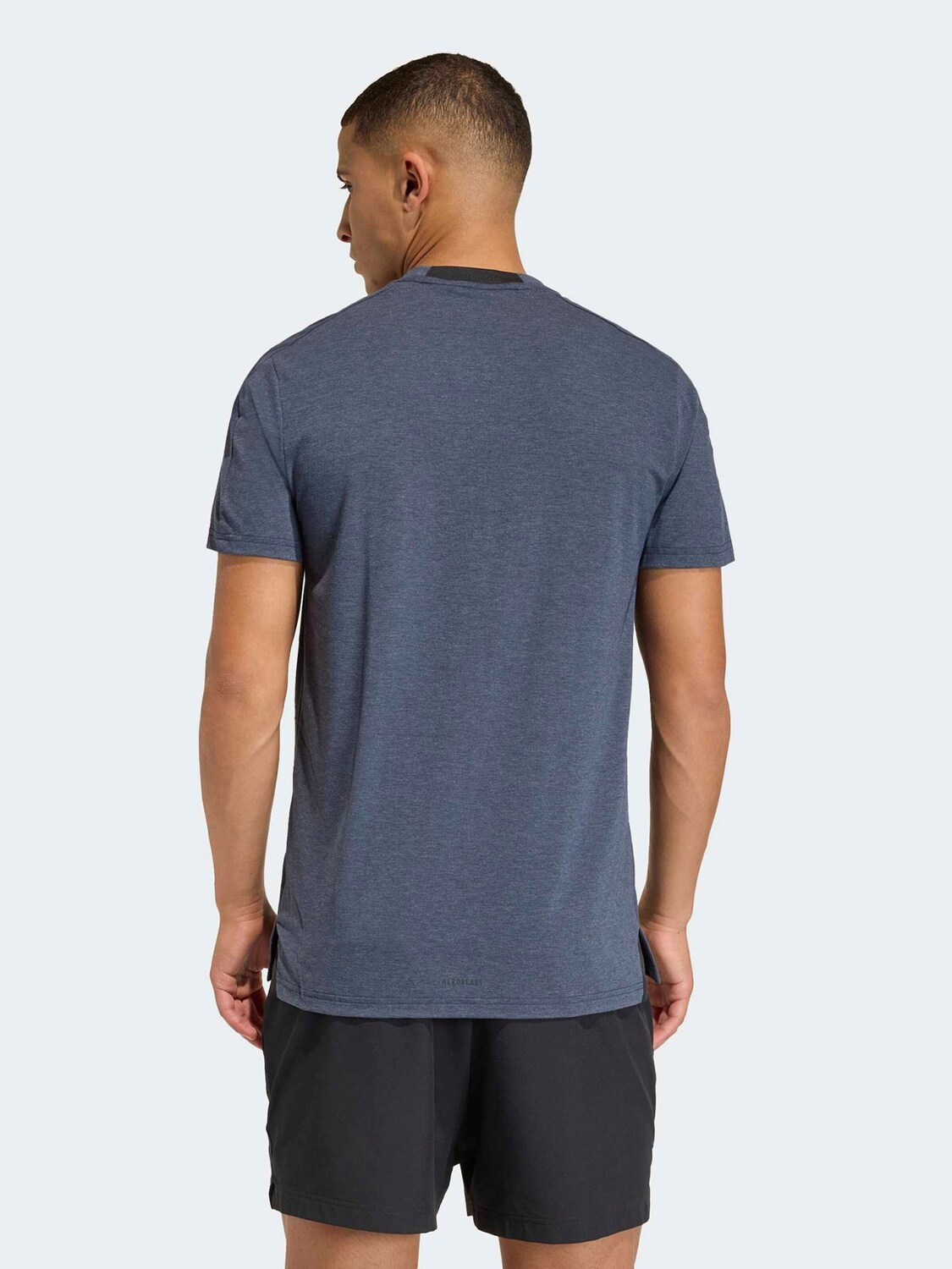 Adidas Performance Футболка для тренировок regular performance в цвете navy — фото 3