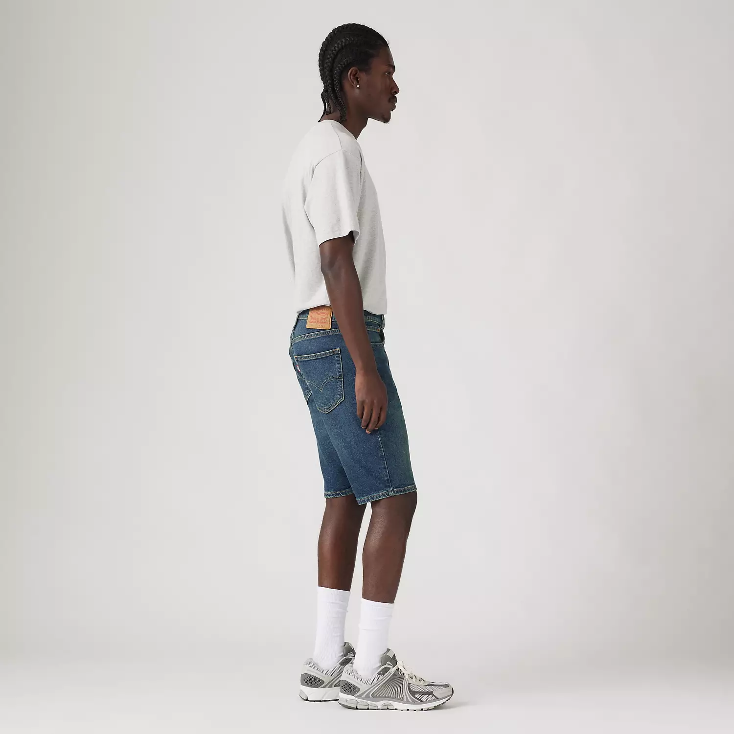 412 Узкие мужские шорты 9 дюймов Levi's, цвет Born This Way - Light Wash — фото 3