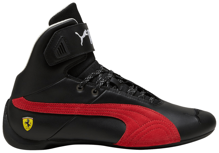 

Кроссовки Puma Scuderia Ferrari x Future Cat Mid 'Black Rosso Corsa', черный