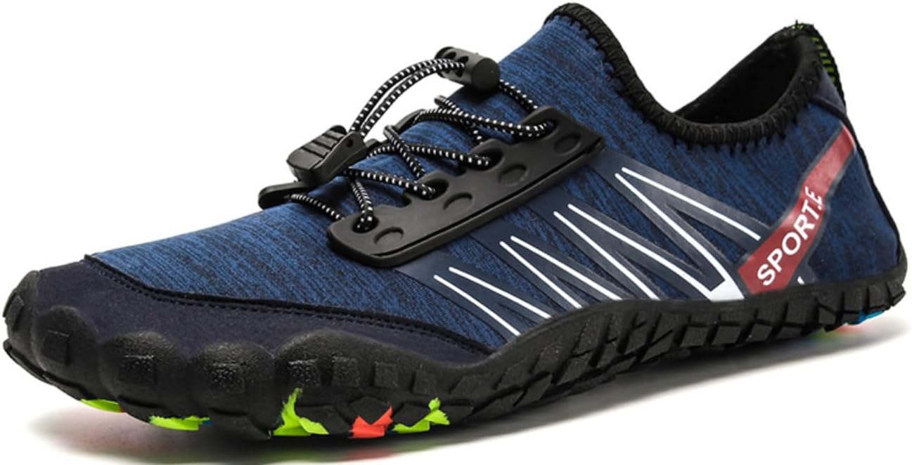 

Мужские легкие дышащие пляжные водные кроссовки с сеткой для серфинга и водных видов спорта, быстро сохнут, акваобувь Lexamen, Style D