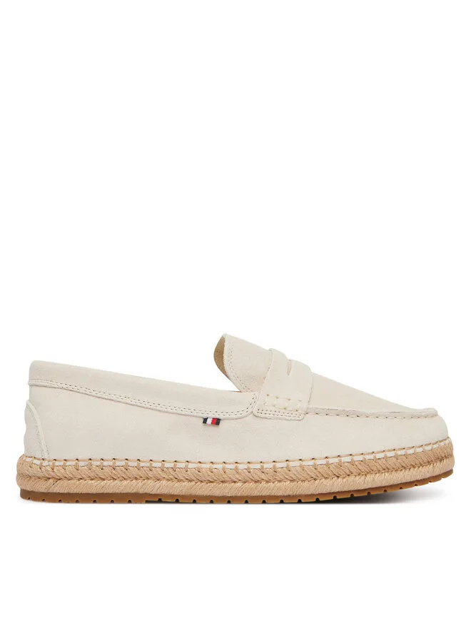 Tommy Hilfiger Эспадрильи Flexible Hilfiger Sde Espadrille FM0FM05794 бежевые