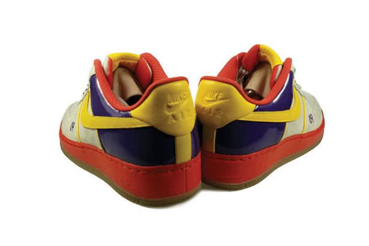 Кроссовки Nike Air Force 1 Supreme All-Star 08 Tz 'NBA All-Star 2009', желто-коричневый — фото 4