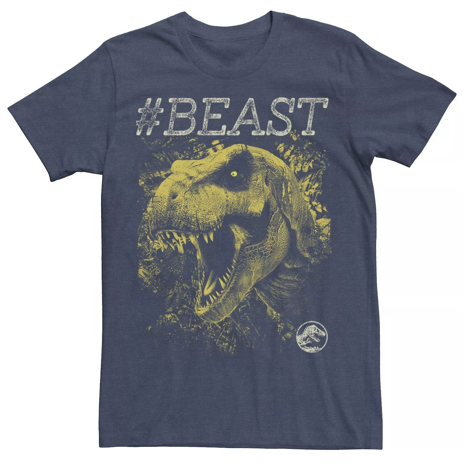 

Мужская футболка Jurassic World #BEAST T-Rex Bite Licensed Character