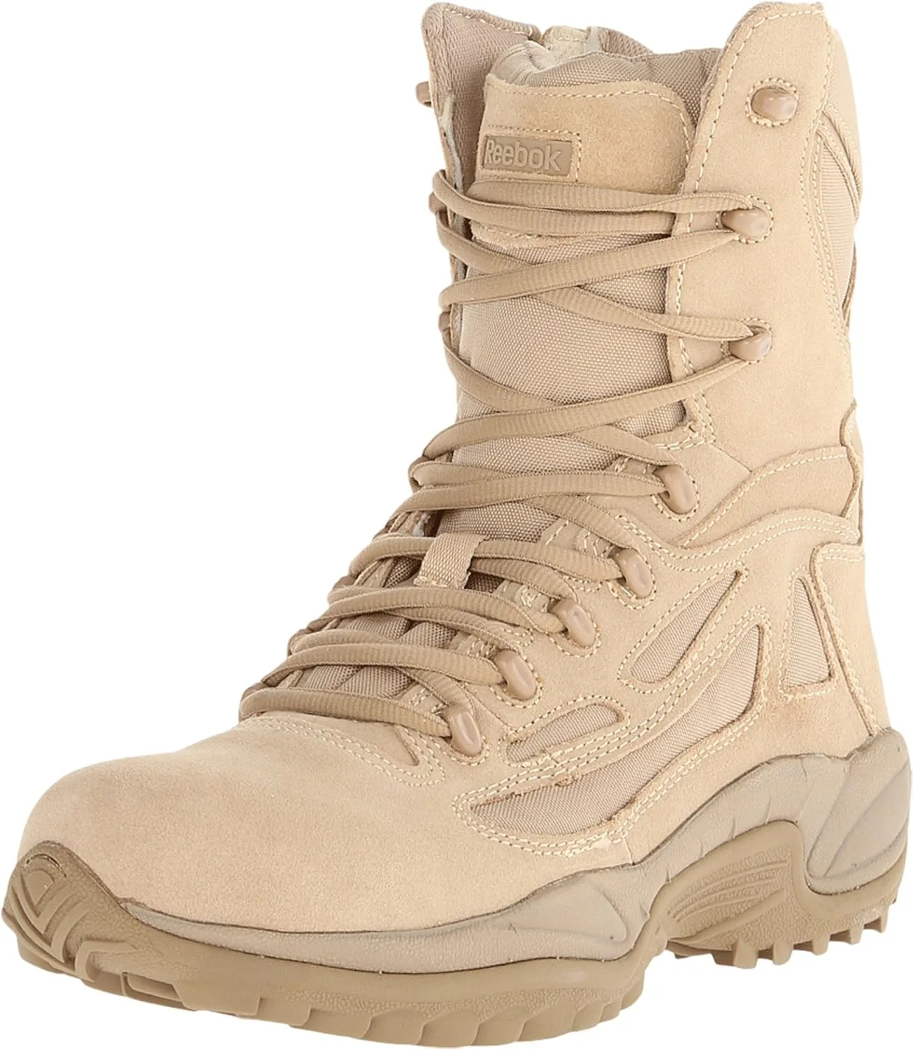 Тактические ботинки Reebok Duty Rapid Response RB8895, высота подошвы 8 дюймов, цвет Desert Tan