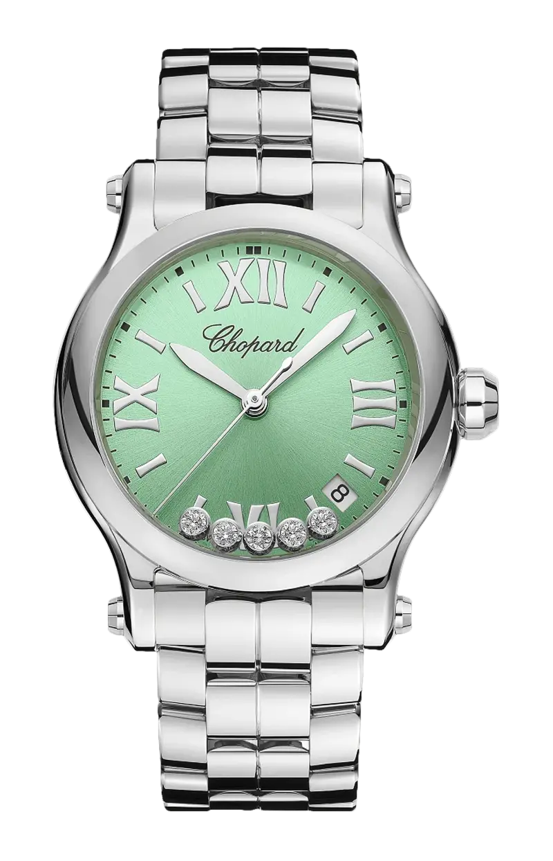 

Happy sport 36 мм, кварц, lucent steel, бриллианты - 278582-3011 CHOPARD