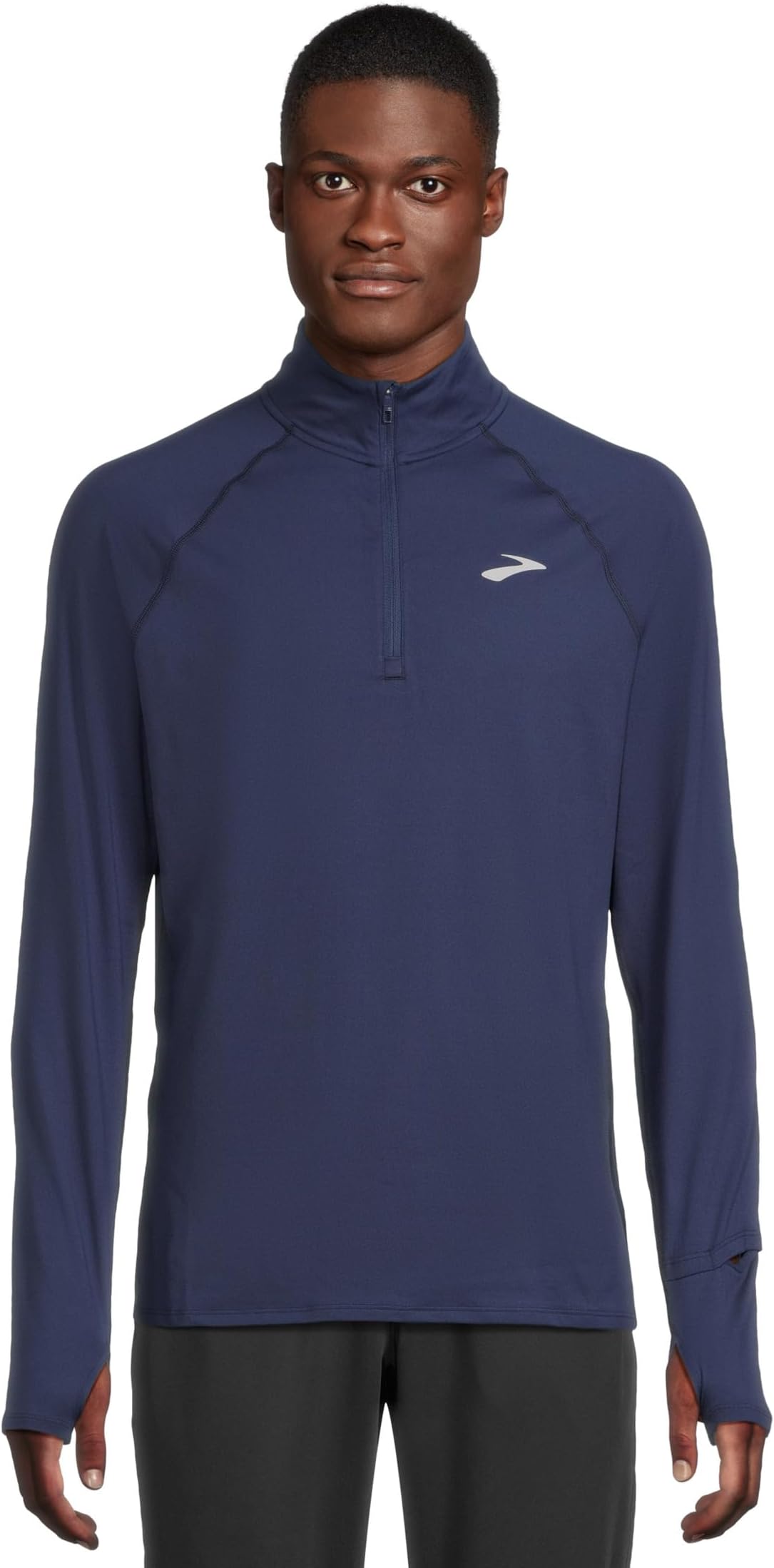 

Толстовка Brooks Dash 1/4 Zip 3.0, цвет Midnight