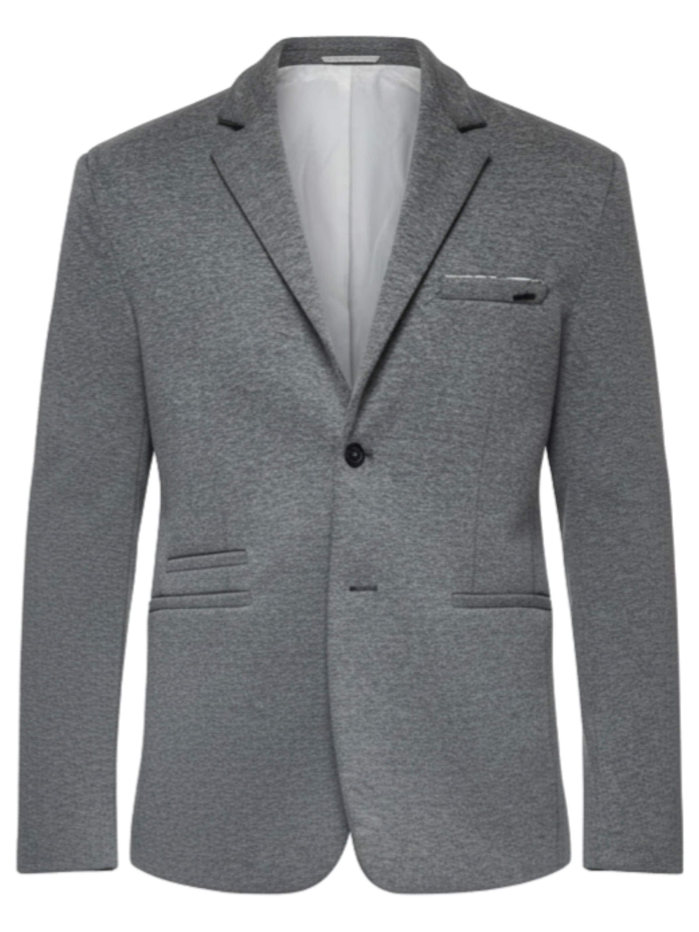 

Ombre Строгий пиджак в темно-сером цвете