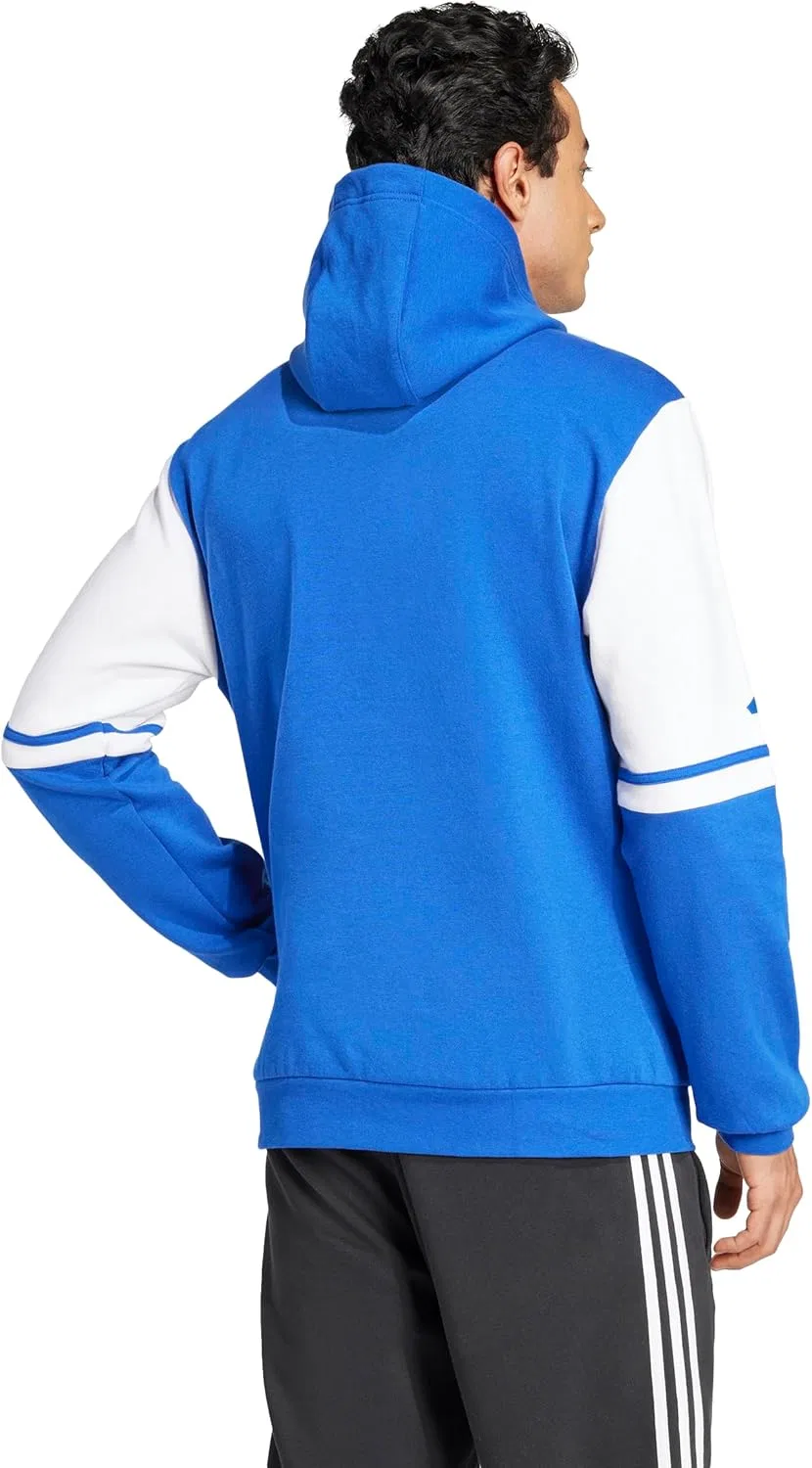 Толстовка с капюшоном Adidas Men's Squadra 25, сине-белый — фото 4