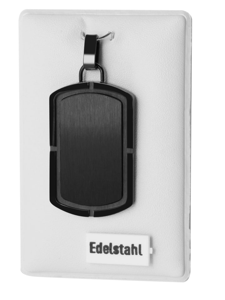 

Adeliás Подвеска унисекс из нержавеющей стали, черная