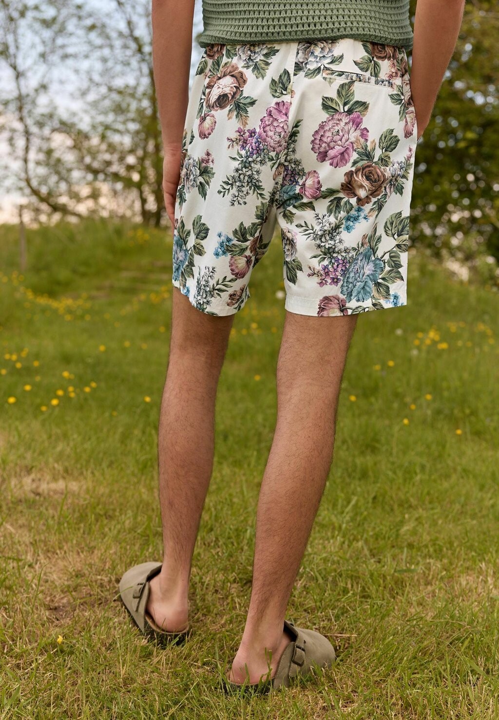 

Шорты FLORAL DOCK, REGULAR FIT Next, бежевый