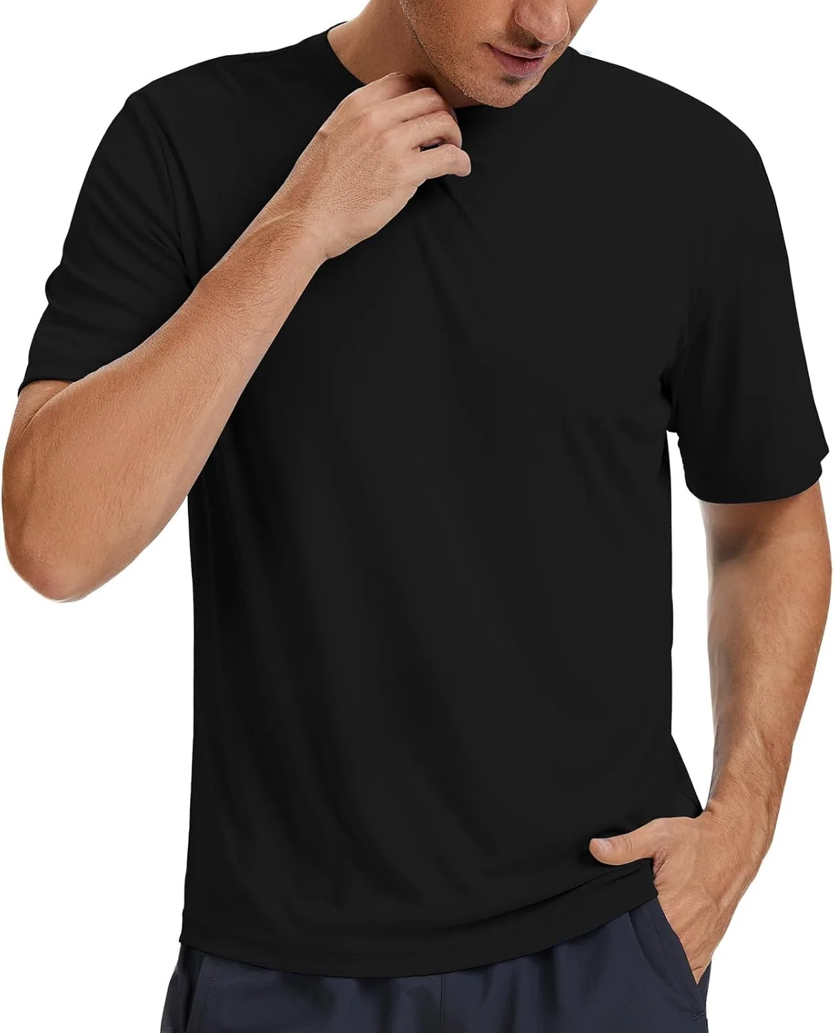 

Мужская футболка с длинным рукавом UPF 50+ для активного отдыха UVSAI