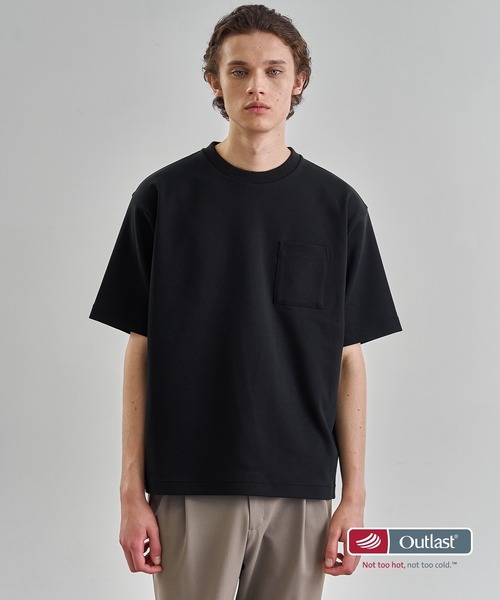 

Футболка с карманом, терморегулирующий материал UNITED TOKYO, черный