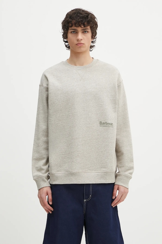 

Рубашка Calton OS Fit Crew Sweatshirt Barbour, бежевый