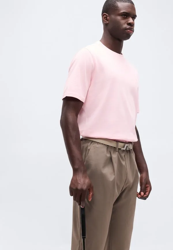 Базовая футболка uni luxe Calvin Klein Golf, Baby Pink — фото 4