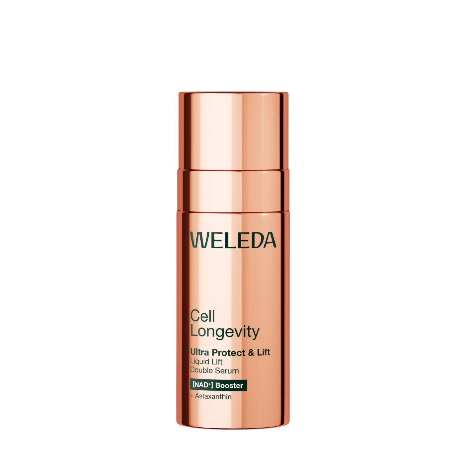 

Сыворотка для лица cell longevity ultra protect & lift double serum Weleda, объем 50 мл