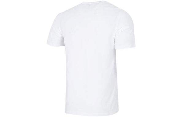 Футболка adidas Large Logo Printing Casual Round Neck Short Sleeve White, мультиколор — фото 2