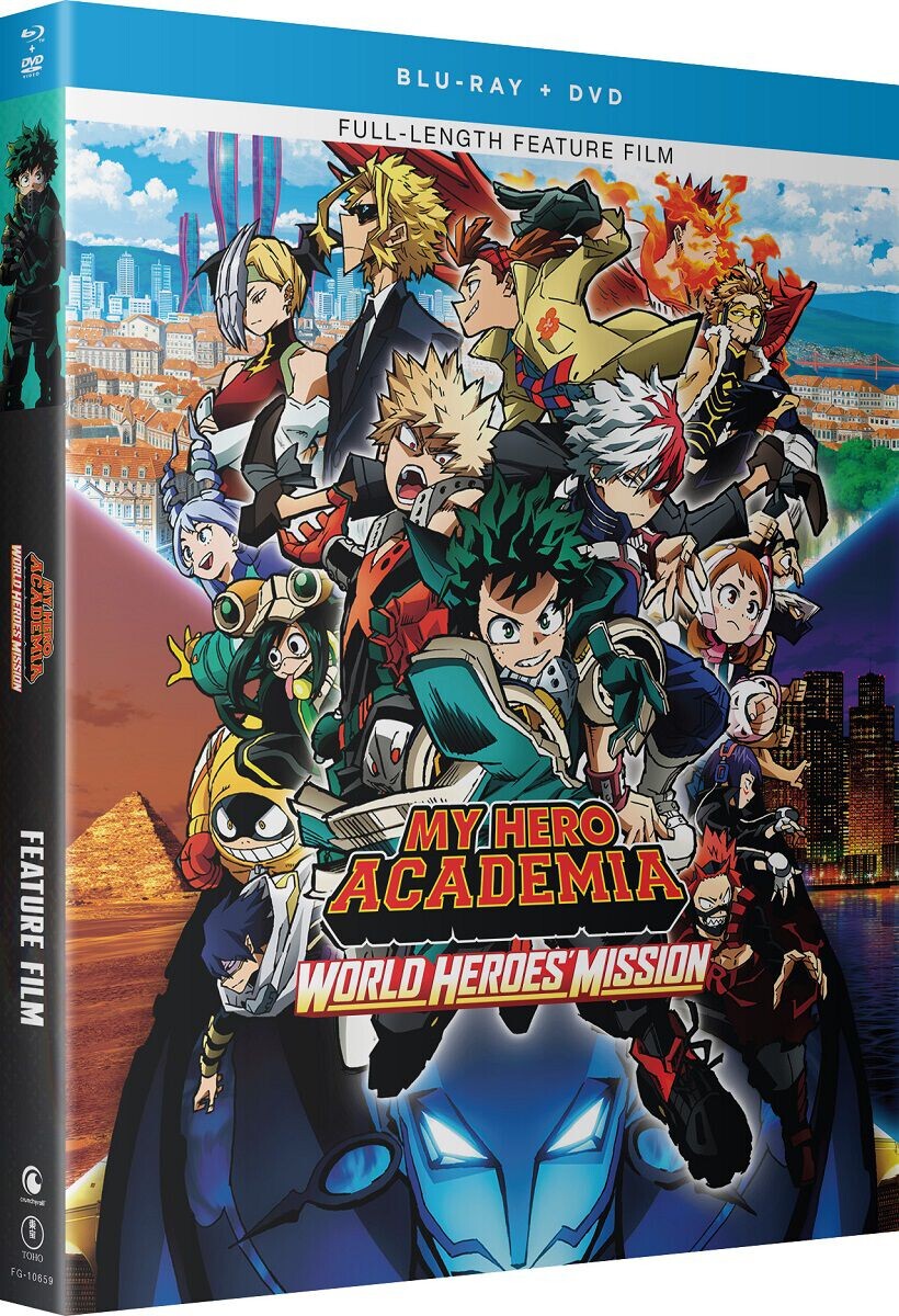 

Blu-Ray диск My Hero Academia World Heroes Mission Blu-ray/DVD