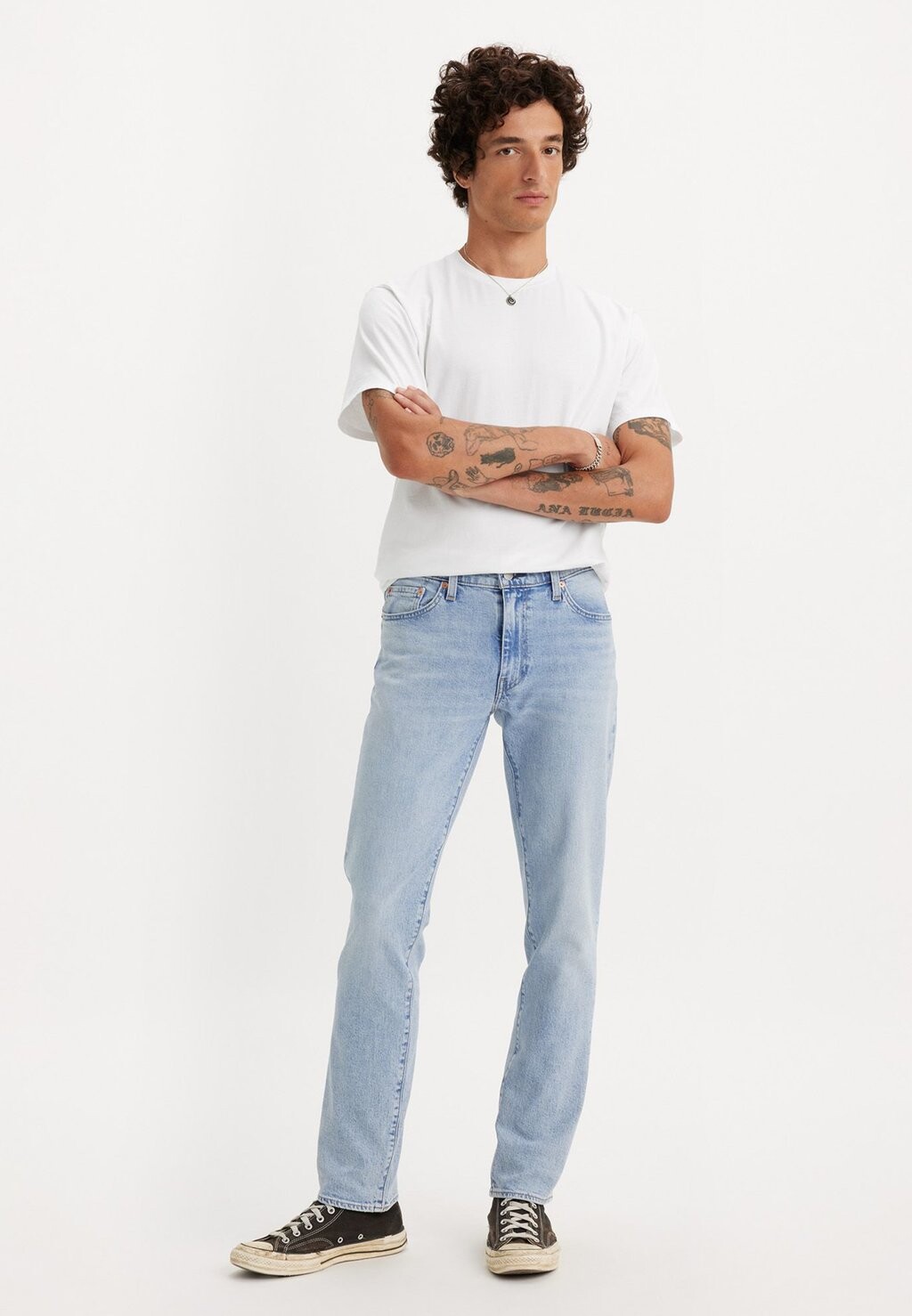 

Джинсы скинни 511™ SLIM Levi's, светло-голубой деним