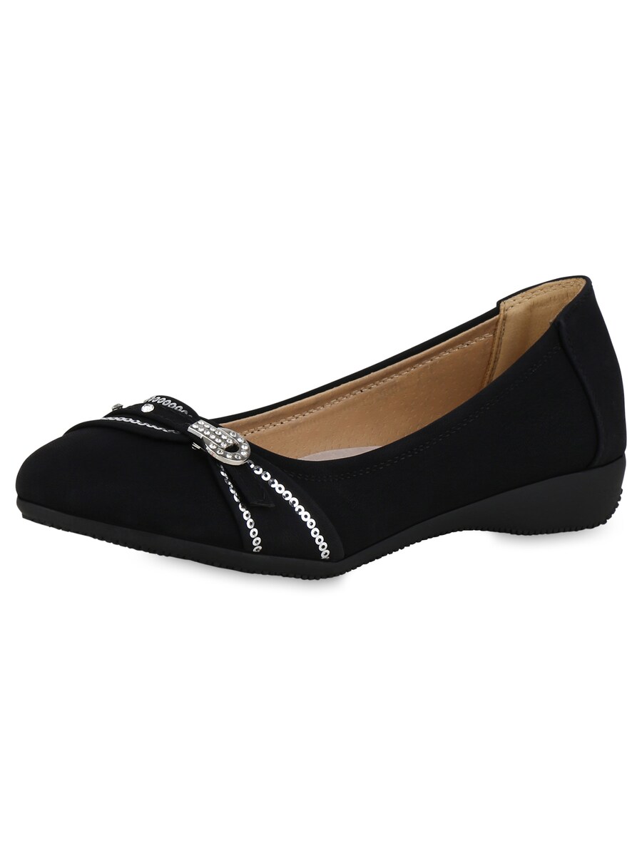 

Балетки Van Hill Ballet Flats Aurora, черный