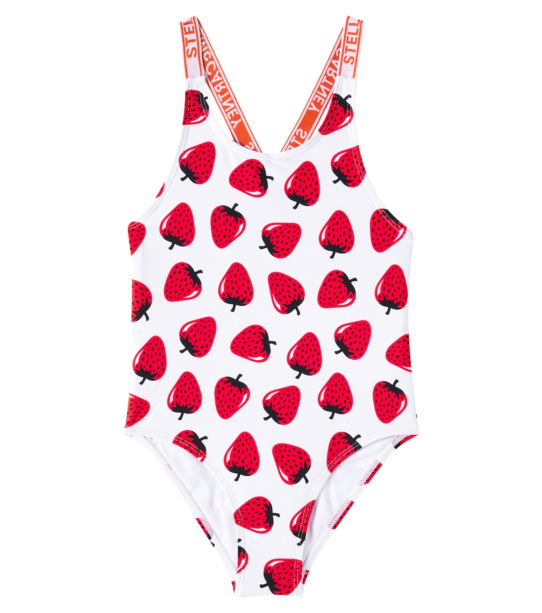 

Печатный купальник Stella McCartney Kids, Ivory/Colorful