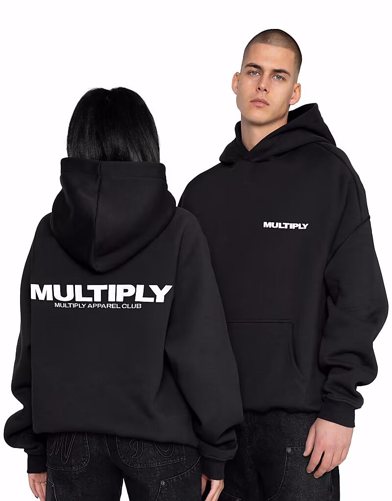 

Толстовка Multiply Apparel Multiply oversize в цвете Black Soda