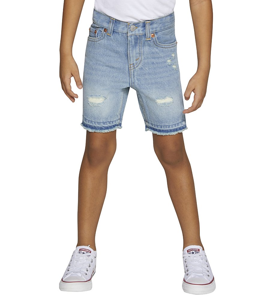 

Джинсовые шорты узкого кроя Levi's Little Boys 2T-7 511, синий