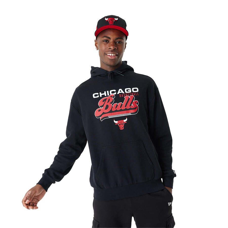 

Мужская толстовка New Era NBA Graphic OS Hoody Chicago Bulls