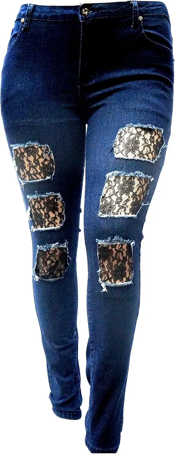 

Женские джинсы DRK Blue Denim Stretch Skinny 1826 Jeans